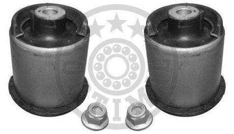 (к-кт 2 шт.)Сайлентблок зад. балки Audi A3/VW Golf IV -05/Polo (9N1, 9N3) 01- Optimal F86077