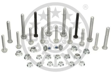 Ремонтний комплект важеля, що складається з сайлентблоків Optimal G8529 (фото 1)