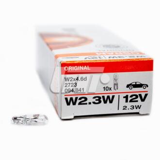 Лампа приладової панелі 12V 2,3W (безцокольна) OSRAM 2723
