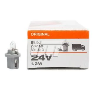 Лампа доп. освещ. ORIGINAL LINE 24V 1,2W B8.5d (картон) (мин. 10 шт.) OSRAM 2741 MF