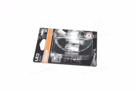 Світлодіодна лампа LED W5W 12V 1W W2.1X9.5D LEDriving SL (blister 2шт) OSRAM 2825DWP-02B