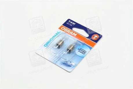 Лампа накаливания, фонарь указателя поворота, Лампа накаливания, противотуманная фара, Лампа накаливания, фонарь освещения номерного знака, Лампа накаливания, задний гарабитный огонь, Лампа накаливания, oсвещение салона, Лампа накаливания, фонарь осв OSRAM 3893_02B