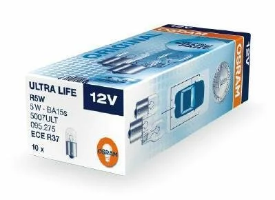 -UNV Лампа R5W 12V 5W BA15S ULTRA LIFE OSRAM 5007ULT
