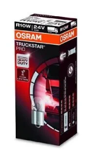 Лампа доп. освещ. TRUCKSTAR 24V R10W 10W BA15s (мин. 10 шт.) OSRAM 5637 TSP