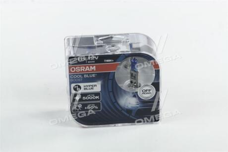 ЛАМПА H1 80W 12V P14.5S DUO BOX - заміна на 62150CBB-2HB OSRAM 62150CBB-HCB-DUO