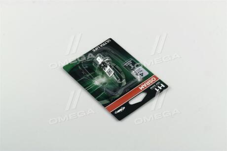 Лампа Ultra Life H1 55W 12V P14,5S (потроєний строк служби)(упаковка блістер) OSRAM 64150 ULT_01B
