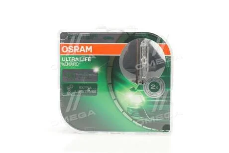 Лампа ксенонова D1S XENARC ULTRALIFE 85В, 35Вт, PK32d-2 (компл) OSRAM 66140ULT DUO