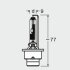 Лампа ксенонова D2R XENARC COOL BLUE INTENSE 85В, 35Вт, P32d-3 4100K OSRAM 66250CBI (фото 3)
