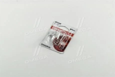 Автолампа 21W 12V W3X16D(безцокольна) OSRAM 7505-02B