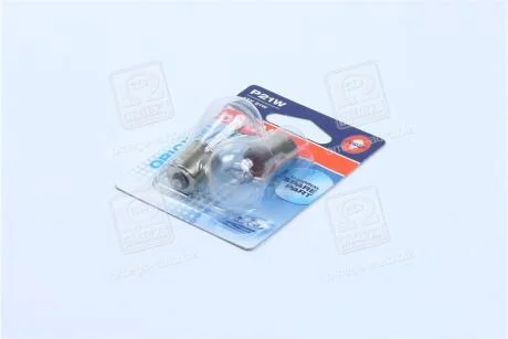 Лампа P21W 12V 21W BA15s BLI STANDARD OSRAM 7506_02B
