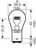 Лампа доп. освещ. ULTRA LIFE 12V P21/5W 21/5W BAY15d (картон) (мин. 10 шт.) OSRAM 7528 ULT (фото 2)