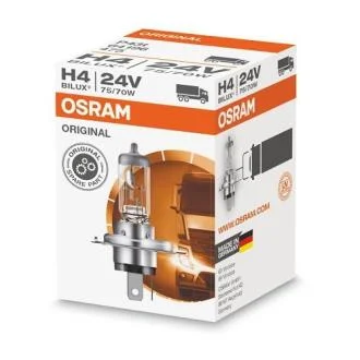 Автолампа Галогенова 75/70W / H4 24V 75/70W (СПЕЦ 10 ШТ) OSRAM 94196