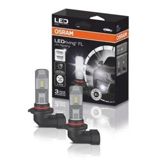 (к/т 2 шт) Лампа світлодіодна LED FOG (H10 12V 13W 6000K) OSRAM 9745CW