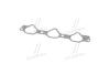 Прокладка кол впуск(нижня) HYUNDAI 2.5/2.7 G6BA/G6EA (3 CYL) PARTS-MALL P1L-A028 (фото 3)