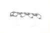 Прокладка впускного колектора CHEVROLET AVEO 96183118 PARTS-MALL P1L-C009 (фото 1)