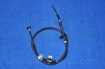 Трос ручного гальма - KIA CERATO 04-06 правий. PARTS-MALL PTB-370