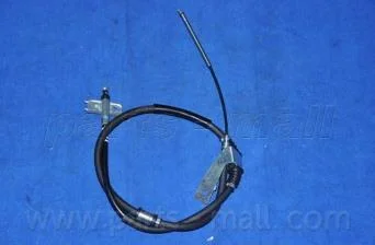 Трос ручного тормоза SSANGYONG ACTYON/KYRON 05- лев. PARTS-MALL PTD-009