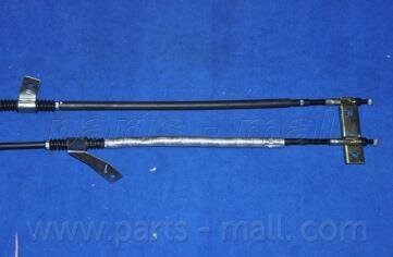 Трос ручного тормоза SSANGYONG REXTON 02-06 PARTS-MALL PTD-030