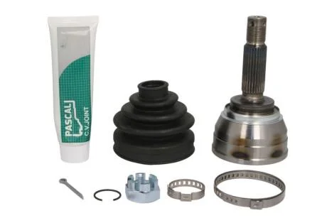 Шарнір приводного валу зовнішній Лів/Прав (25z/23z/50мм) HYUNDAI LANTRA I, S, SONATA II MITSUBISHI COLT II, CORDIA, GALANT V, LANCER III, SPACE, TREDIA 1.5-2.4 09.82-05.96 PASCAL G10534PC