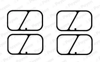 Прокладка впускного колектора, к-т Payen HA5073