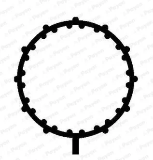 Прокладка коллектора HONDA CIVIC/JAZZ 02- L12A1/L13A1 Payen JD5838