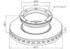 Диск гальмівний / ТОРМ.ДИСК MB ACTROS/ATEGO R 377*45*168MM PE AUTOMOTIVE 016.666-00A (фото 1)