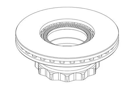 Диск гальмівний / MAN A-330/B-34/C-124/D-12XM12X1,5/КГ-17,1 PE AUTOMOTIVE 036.131-00A