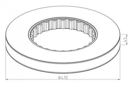 Гальмівний диск PE AUTOMOTIVE 146.209-10A