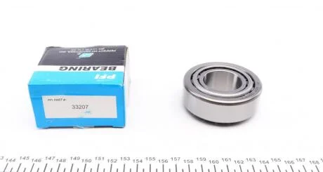 Подшипник роликовый однорядный коническийВнутр диа PFI 33207