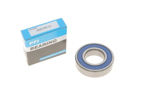Подшипник шариковыйВнутр диам 30 PFI 6206-2RS C3