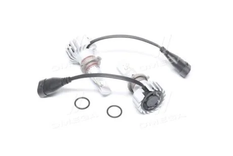 Лампа светодиодная LED HB3/HB4 12/24V Ultinon Pro5000 +160 16W 5800K (комплект) PHILIPS 11005U50CWX2