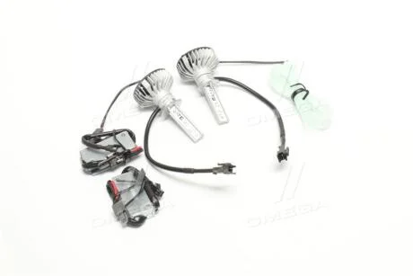 Лампа светодиодная LED H1 12/24V Ultinon Pro5000 +160 15W 5800K (комплект) PHILIPS 11258U50CWX2