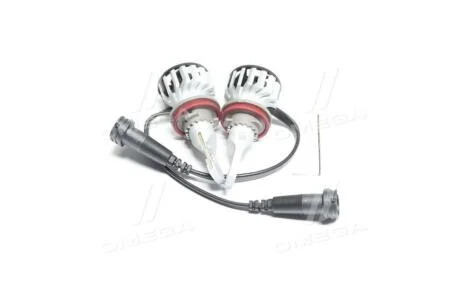 Лампа светодиодная LED H11 12/24V Ultinon Pro5000 +160 15W 5800K (комплект) PHILIPS 11362U50CWX2