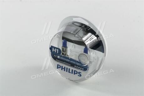 Автолампа DVS2 12258 H1 Diamond Vision SP 12V 55W (P14,5s) (блістер) (шт PHILIPS 12258 DV S2