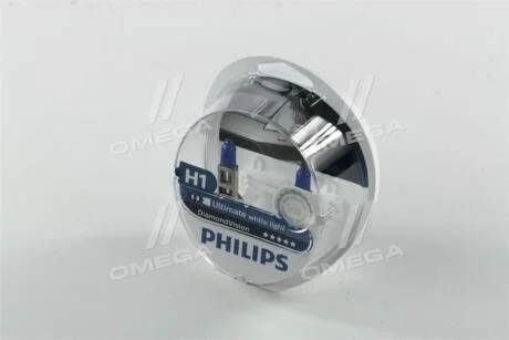 Автолампа DVS2 12258 H1 Diamond Vision SP 12V 55W (P14,5s) (блістер) (шт PHILIPS 12258 DV S2