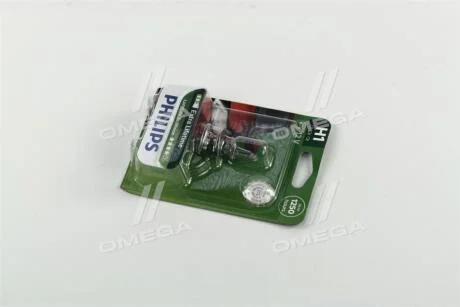 Автолампа H1 12V 55W P14,5s LongerLife Ecovision (1 шт. в блістері) PHILIPS 12258LLECOB1