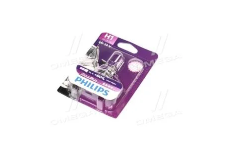 Автолампа VP 12258-B H1 Vision Plus 12V 55W (P14,5s) (блістер) (шт.) PHILIPS 12258 VP B1