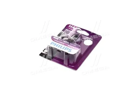 Автолампа H4 12V 60/55W P43t-38 VisionPlus +60% (1 шт. в блістері) PHILIPS 12342 VP B1