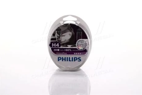 Автолампа галогенова 60/55W PHILIPS 12342VP/S2
