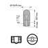 Лампа накаливания WY5W 12V 5W W2,1X9,5d 2шт bliste VISION PHILIPS 12396 NA B2 (фото 3)