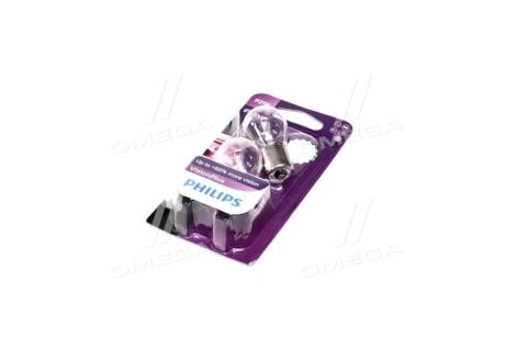 Автомобільна лампа (к-кт) (Автомобильная лампа (к-кт из 2шт) P21W VisionPlus 12V BA15s Блистер - Цена указана за комплект) PHILIPS 12498VP/B2