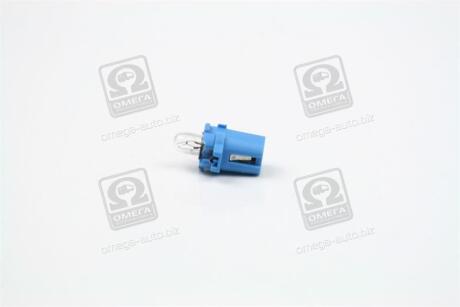 Лампа накаливания BAX8,3/1,5Blue12V 2W BAX8,3s/1,5 blue PHILIPS 12602 CP