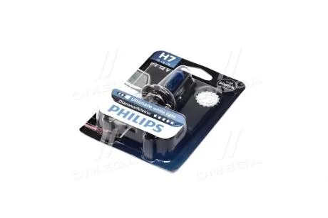 Лампа розжарювання H7 12V 55W PX26d Diamond Vision 5000K 1шт blister PHILIPS 12972 DV B1