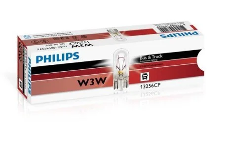 Автолампа вказівна W3W 24V 3W W21x95d шт. PHILIPS 13256 CP