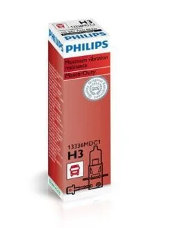 Автолампа MD 13336 H3 24V 70W (PK22s) (шт.) PHILIPS 13336MDC1