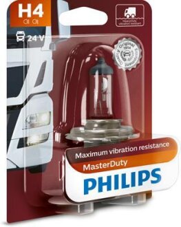 Автолампа H4 13342 MD 24V 75/70W (P43t-38) В1 (блістер) (шт.) PHILIPS 13342MDB1