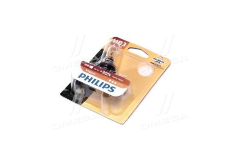 Лампа розжарювання HB3 12V 60W P20d Vision +30 1шт blister PHILIPS 9005 PR B1