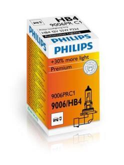 Автолампа галогенова 51W PHILIPS 9006 PR C1