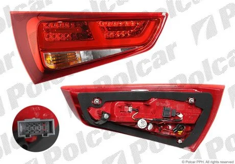 Ліхтар задній, A1, 04.10- Polcar 1300881H