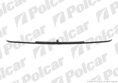Накладка під фару (вія) AUDI 80/90 86-8.91 Polcar 130706